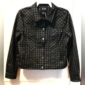 Plaid fall jacket